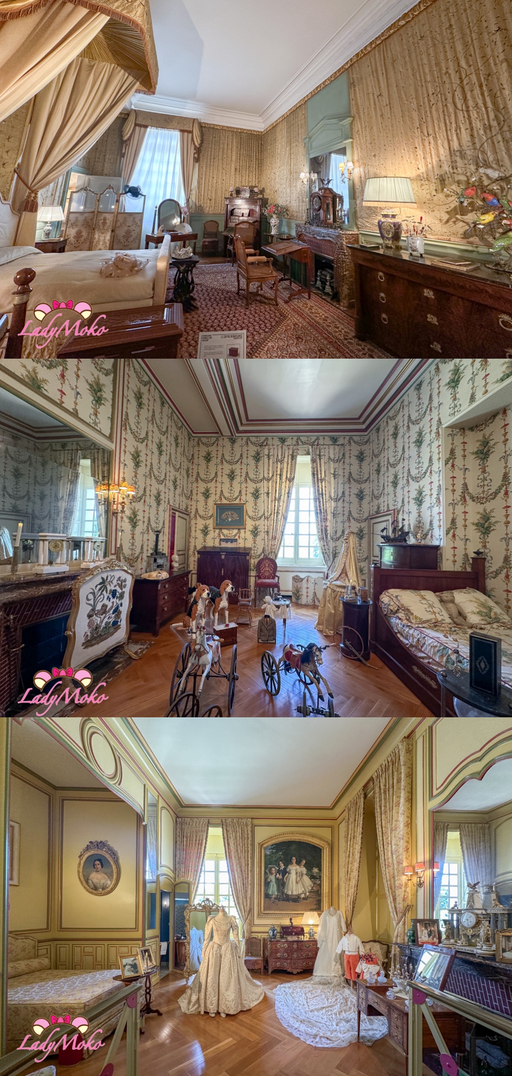 法國羅亞爾河城堡景點 Château de Cheverny 雪維尼城堡 私人生活區(Appartements Privés)
