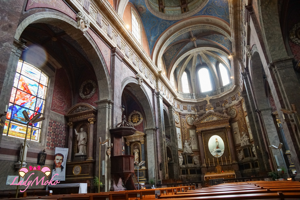 法國羅亞爾河城堡景點 布盧瓦城堡（Château de Blois） 聖文生堂（Église Saint-Vincent-de-Paul）內部參觀細節