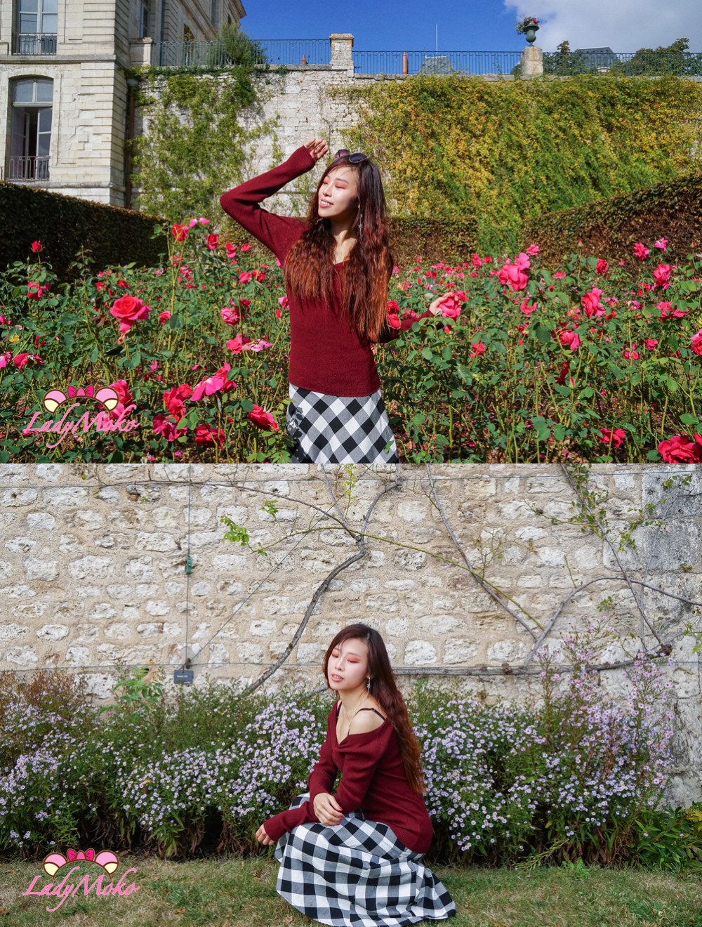 法國羅亞爾河城堡景點 布盧瓦城堡（Château de Blois）Roseraie des jardins de l’évêché玫瑰園必拍網美照