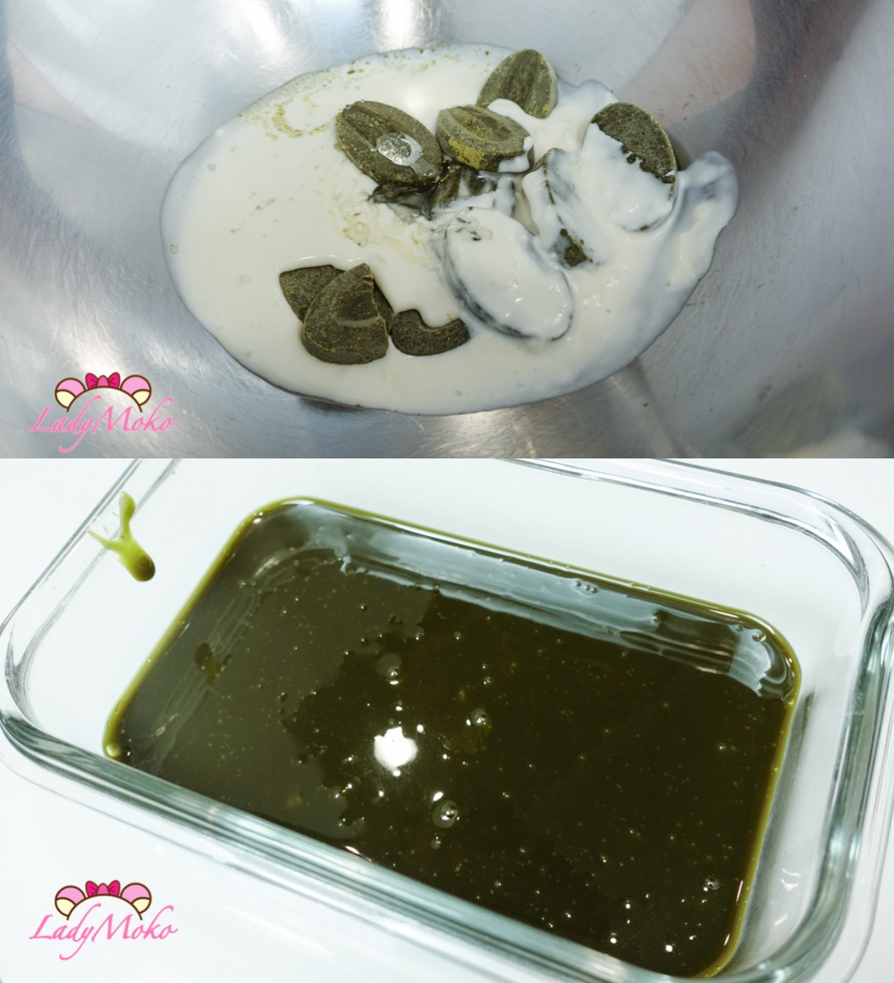 抹茶蛋糕捲素捲食譜 Matcha Roll Cake Recipe 製作抹茶巧克力甘那許