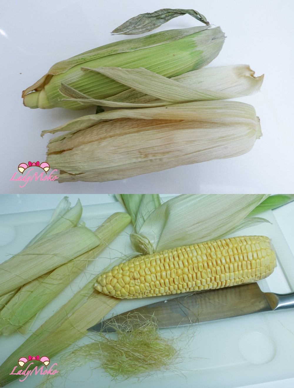 蒜香奶油烤玉米食譜 Garlic Butter Roasted Corn 新鮮玉米