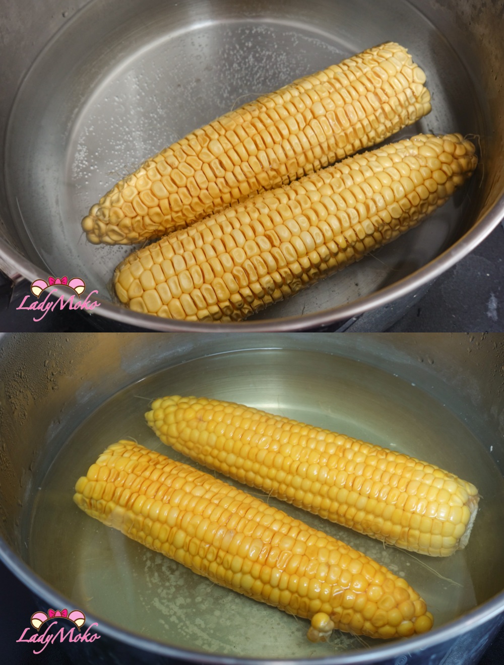 蒜香奶油烤玉米食譜 Garlic Butter Roasted Corn 水煮玉米