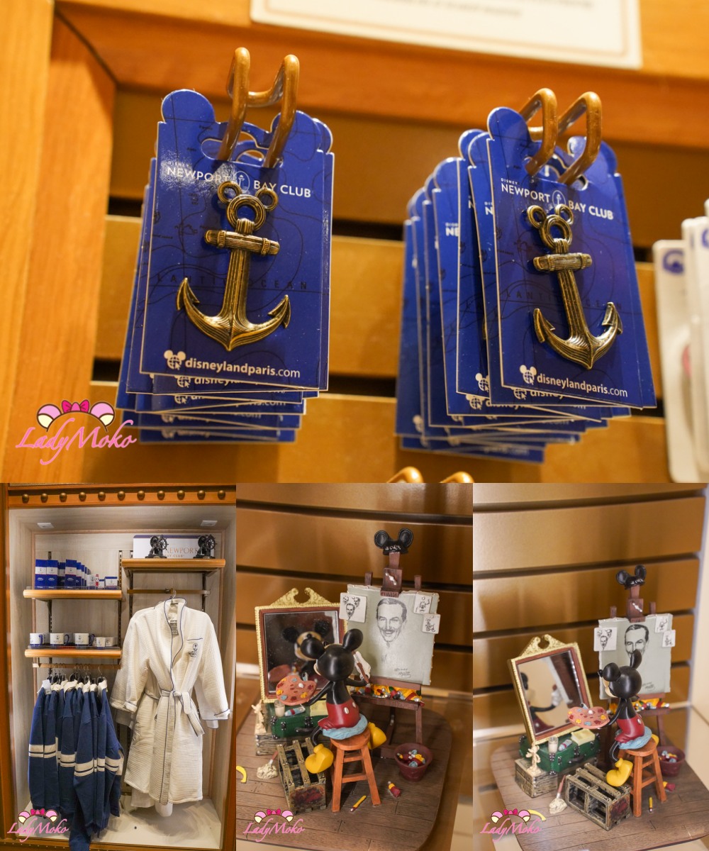 巴黎迪士尼飯店 Disney Newport Bay club 紀念品店