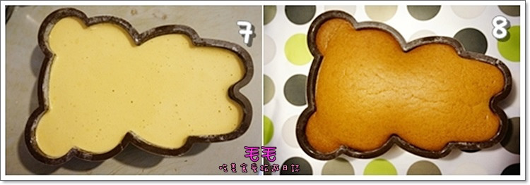 食譜-懶懶熊黑糖栗子蛋糕3